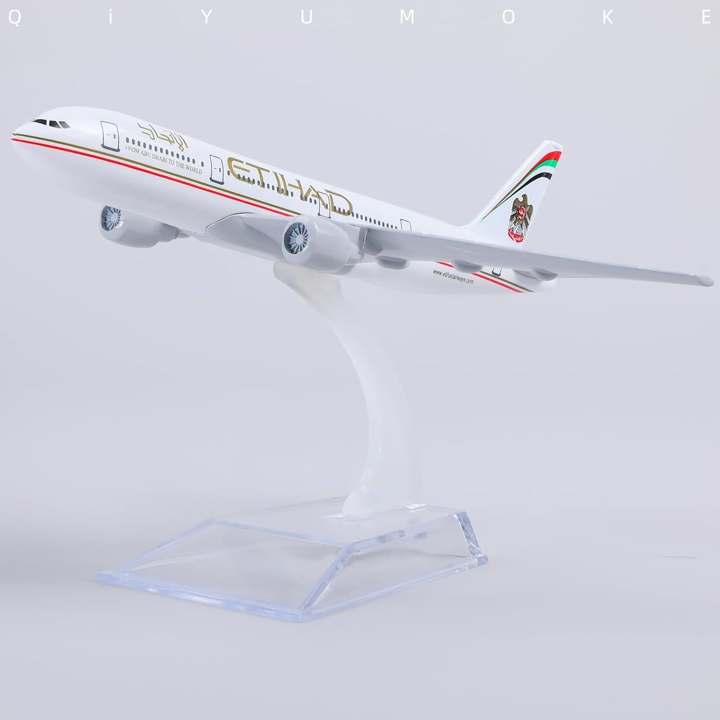 Etihad Airways A320 1:400 Scale Diecast Metal Model – 16cm Premium Collectible Airplane ✈️