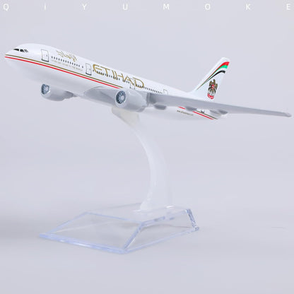 Etihad Airways A320 1:400 Scale Diecast Metal Model – 16cm Premium Collectible Airplane ✈️
