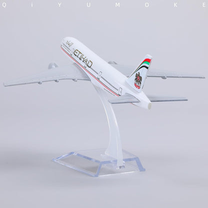 Etihad Airways A320 1:400 Scale Diecast Metal Model – 16cm Premium Collectible Airplane ✈️