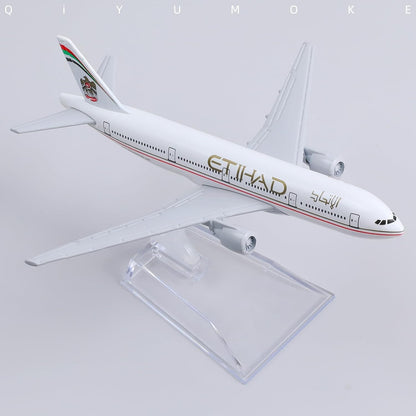 Etihad Airways A320 1:400 Scale Diecast Metal Model – 16cm Premium Collectible Airplane ✈️