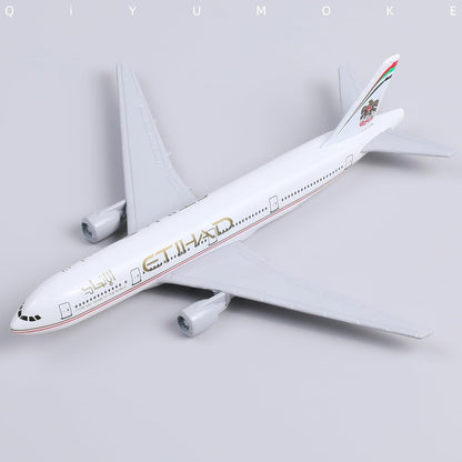 Etihad Airways A320 1:400 Scale Diecast Metal Model – 16cm Premium Collectible Airplane ✈️