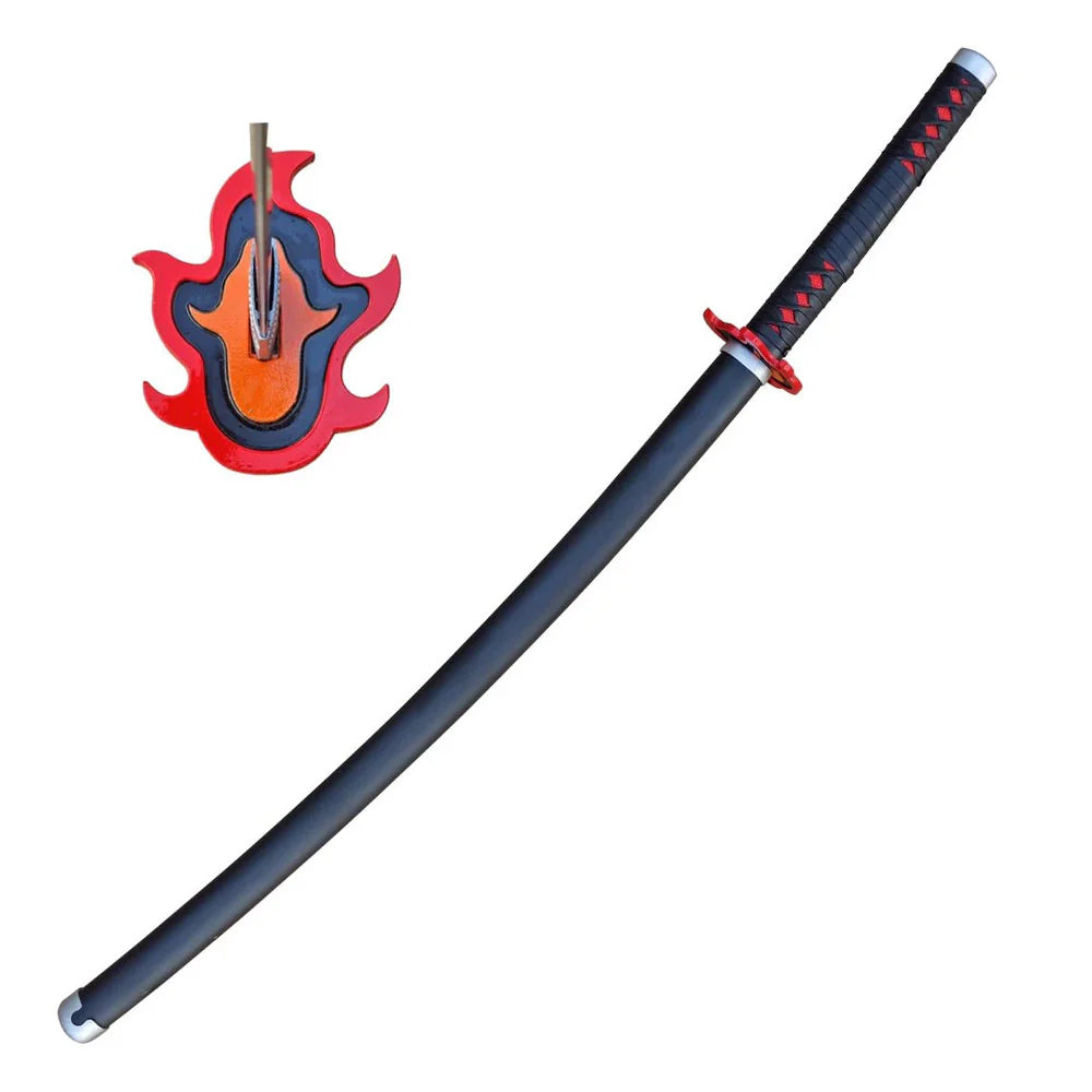 Tanjiro Kamado Nichirin Wooden Katana | 104 Cm Demon Slayer Wooden Katana