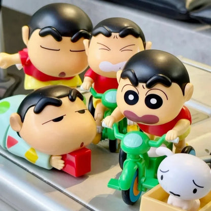 Crayon Shin-chan Figure Toy Set (4 Pcs)
