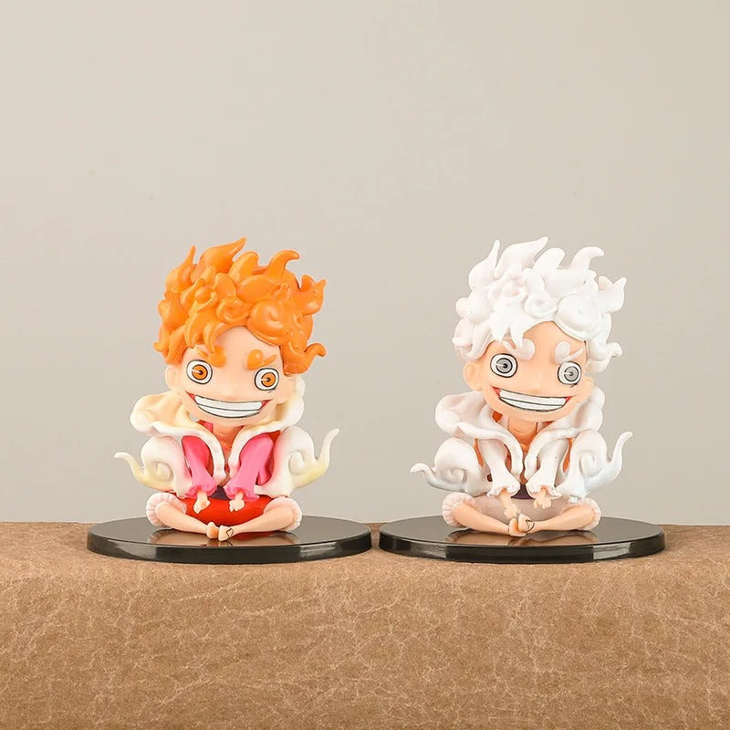 Monkey D. Luffy Gear 5 Chibi Figures | 14 Cm One Piece Action Figure