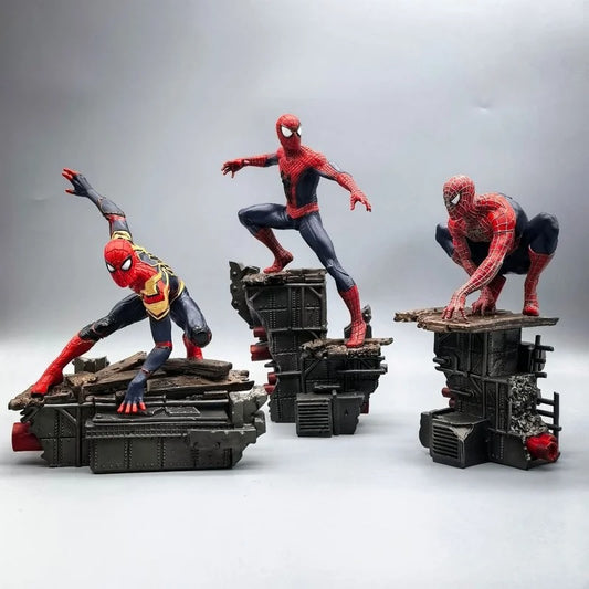 Spider-Man No Way Home Triple Statue | 23 Cm