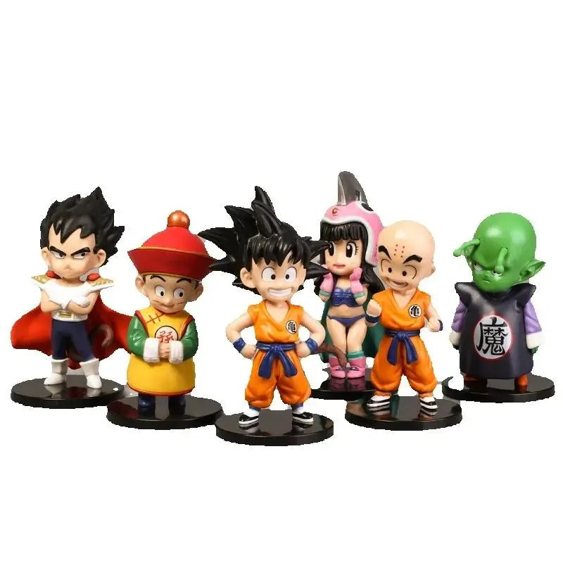Dragon Ball Classic Chibi Figurine Set (6 Pcs)