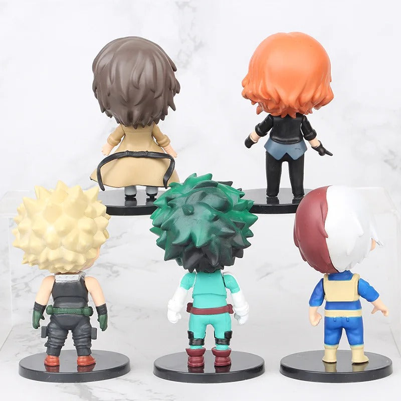 My Hero Academia Chibi Action Figure Set
