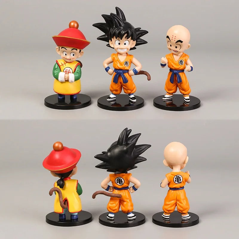 Dragon Ball Classic Chibi Figurine Set (6 Pcs)