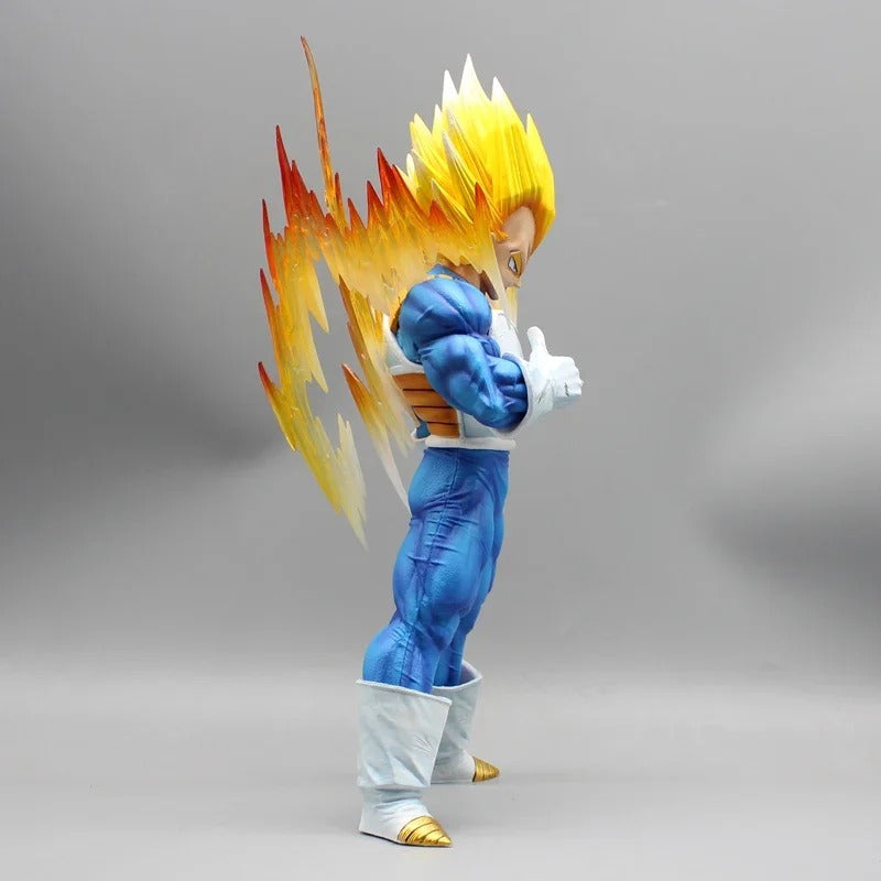 Vegeta Super Saiyan Power-Up Action Figure | 32 Cm Dragon Ball Z Collectible Statue