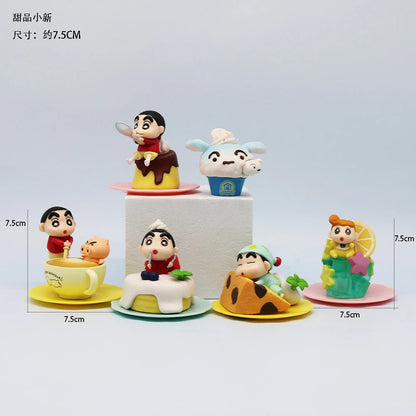 Crayon Shin-chan Sweet Treats Mini Figure Set