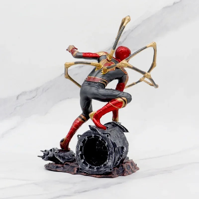 Spider-Man Iron Spider Action Figure 20cm | Marvel Avengers Collectible Statue