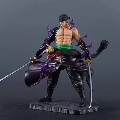 Roronoa Zoro Three Sword Style Action Figure | 23 Cm One Piece Collectible Statue