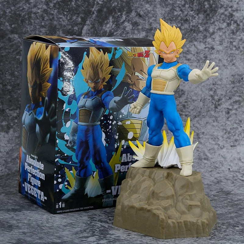Dragon Ball Z Vegeta Super Saiyan Action Figure | 23cm Absolute Perfection Collectible