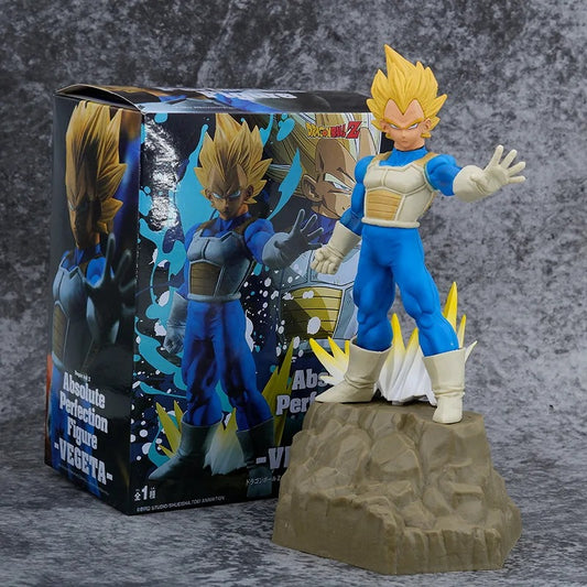 Dragon Ball Z Vegeta Super Saiyan Action Figure | 23cm Absolute Perfection Collectible