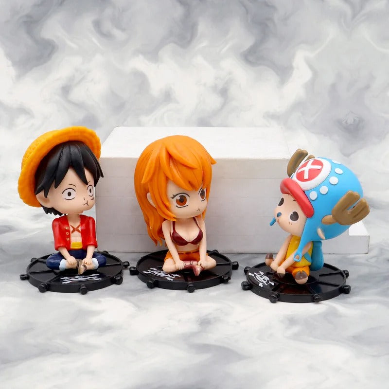 One Piece Straw Hat Crew Chibi Set (6 Pcs)