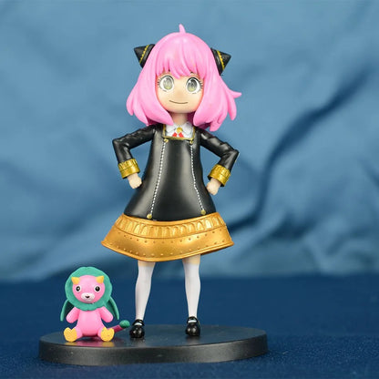 Spy X Family Anya Forger with 2 Heads and Chimera Anime Action Figure