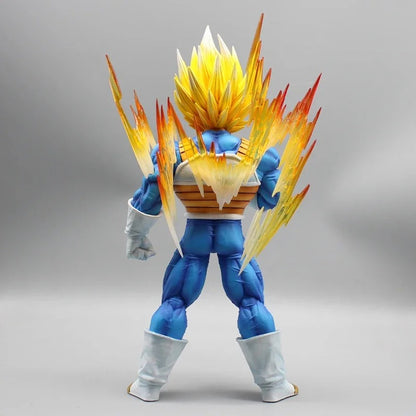 Vegeta Super Saiyan Power-Up Action Figure | 32 Cm Dragon Ball Z Collectible Statue