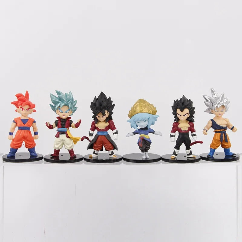 Dragon Ball Z & Super Chibi Miniature Figure Set (12 Pcs)