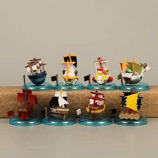 One Piece Pirate Ships (Set of 8)