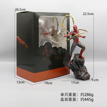 Spider-Man Iron Spider-2 Action Figure 20cm | Marvel Avengers Collectible Statue