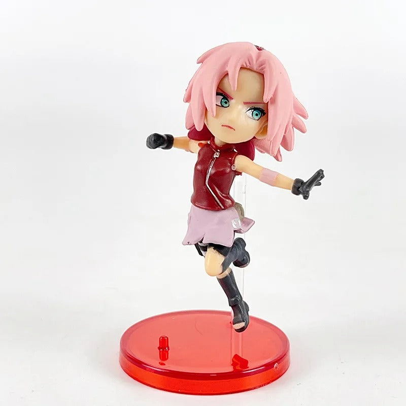 Naruto Shippuden Collectible Figure Set (6 Pcs)