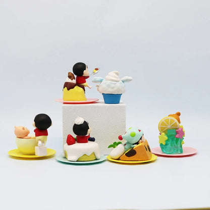 Crayon Shin-chan Sweet Treats Mini Figure Set