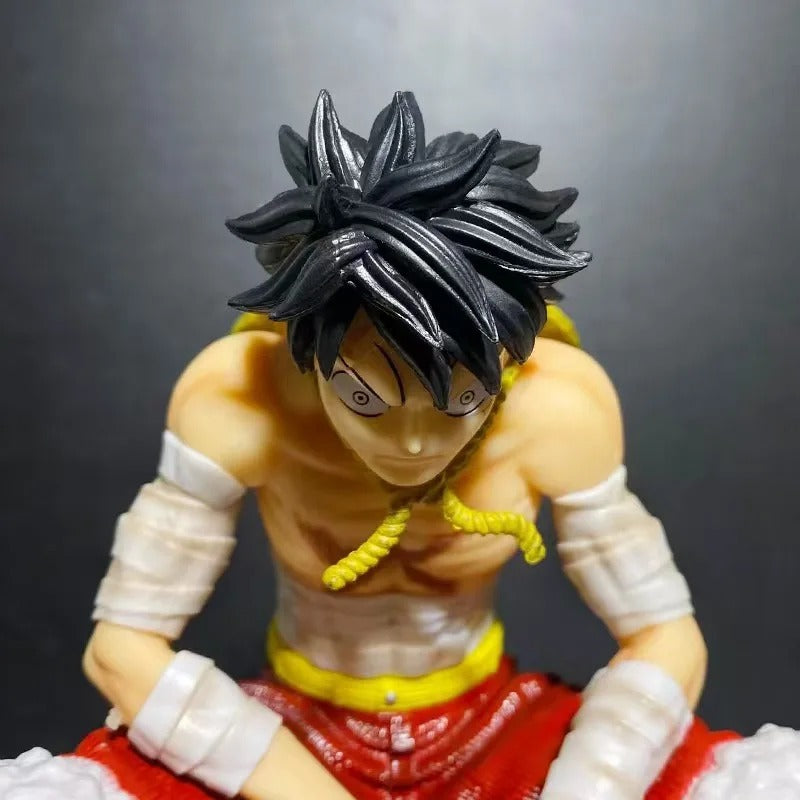 One Piece Monkey D.Luffy Action Figure | 19 Cm Double Head Anime Figure