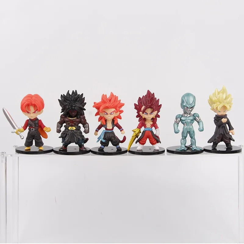 Dragon Ball Z & Super Chibi Miniature Figure Set (12 Pcs)
