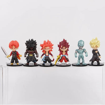 Dragon Ball Z & Super Chibi Miniature Figure Set (12 Pcs)