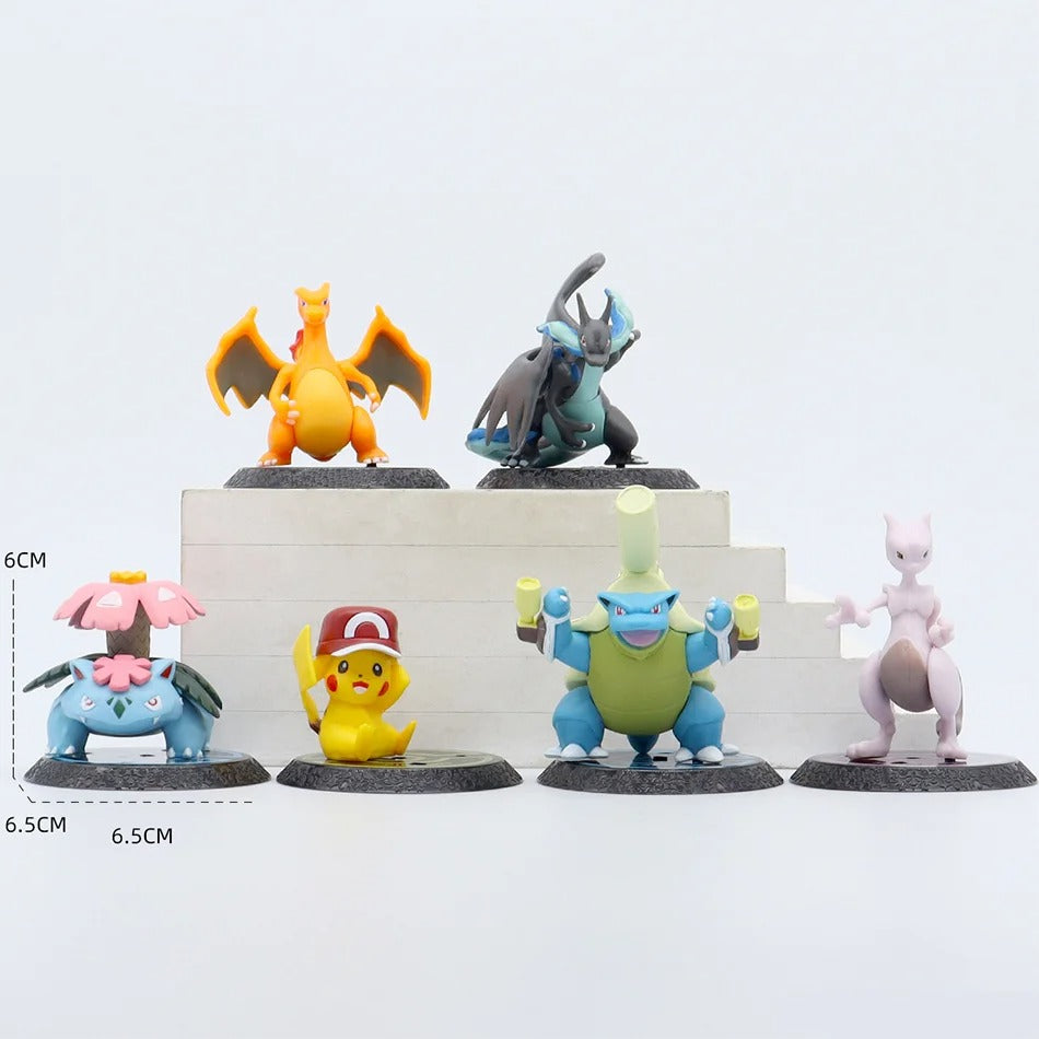 Pokémon Battle Figurines Set (12 Pcs)