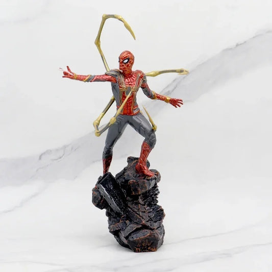 Spider-Man Iron Spider-2 Action Figure 20cm | Marvel Avengers Collectible Statue