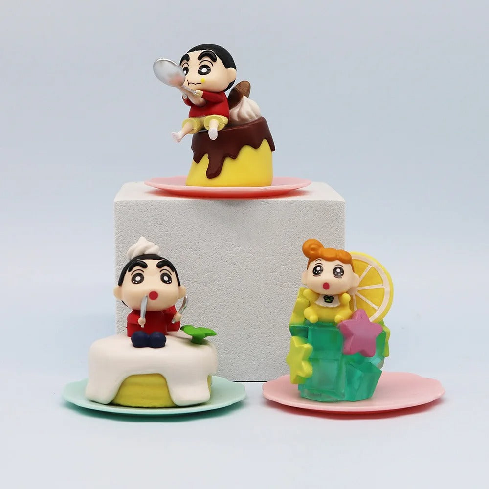 Crayon Shin-chan Sweet Treats Mini Figure Set