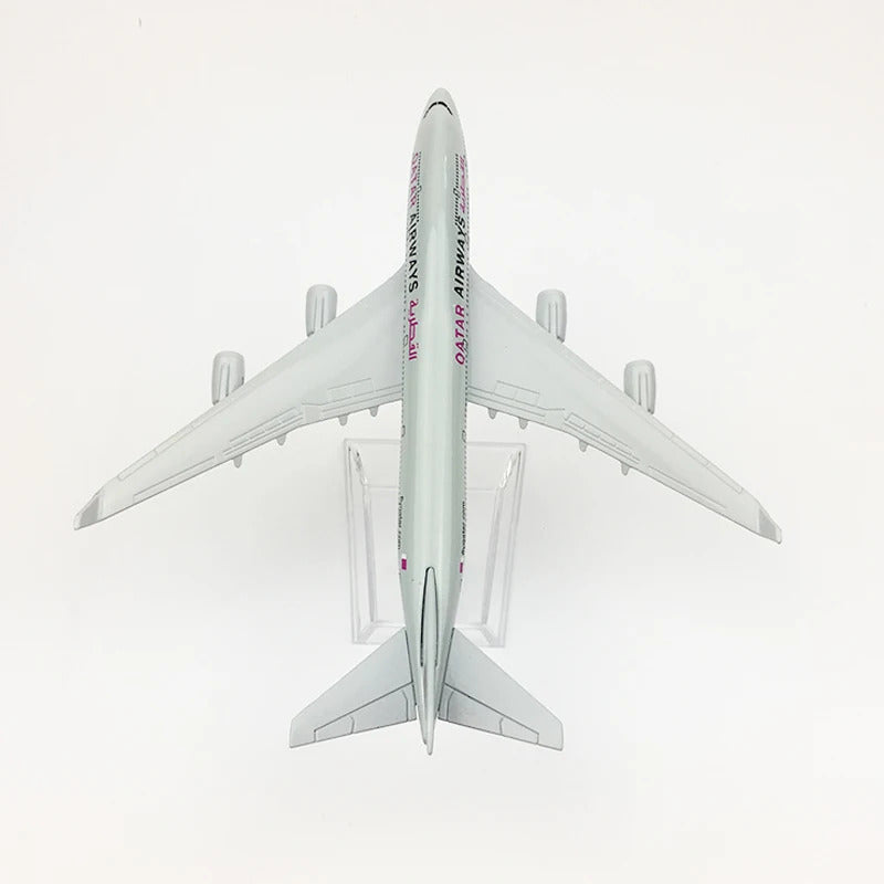 Qatar Airways A320 1:400 Scale Diecast Metal Model – 16cm Premium Collectible Airplane ✈️