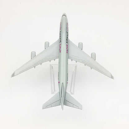Qatar Airways A320 1:400 Scale Diecast Metal Model – 16cm Premium Collectible Airplane ✈️