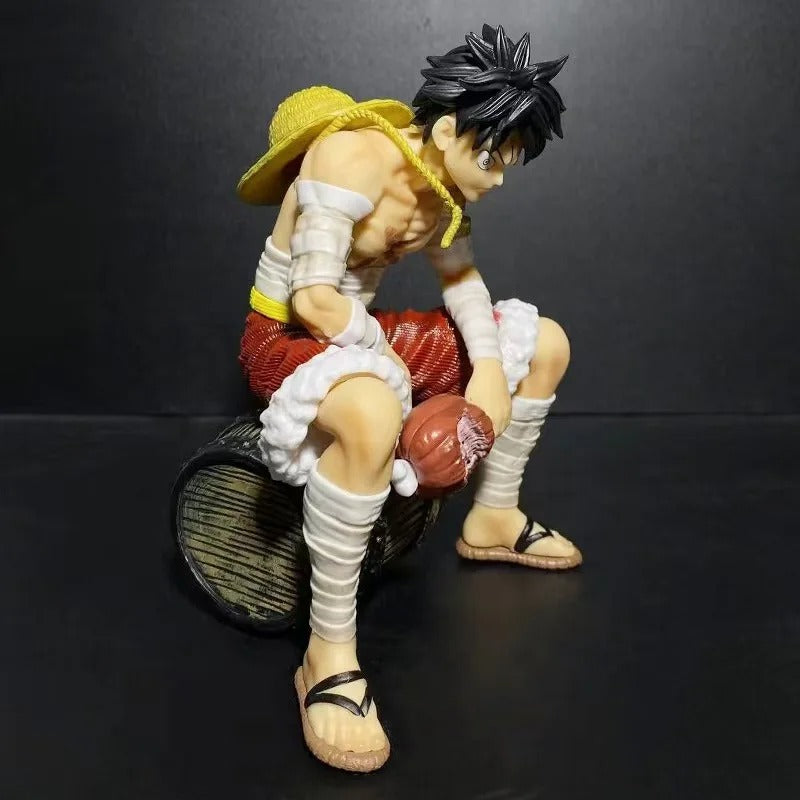 One Piece Monkey D.Luffy Action Figure | 19 Cm Double Head Anime Figure