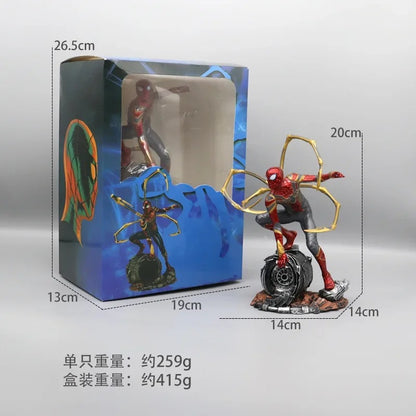 Spider-Man Iron Spider Action Figure 20cm | Marvel Avengers Collectible Statue
