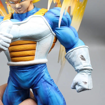 Vegeta Super Saiyan Power-Up Action Figure | 32 Cm Dragon Ball Z Collectible Statue