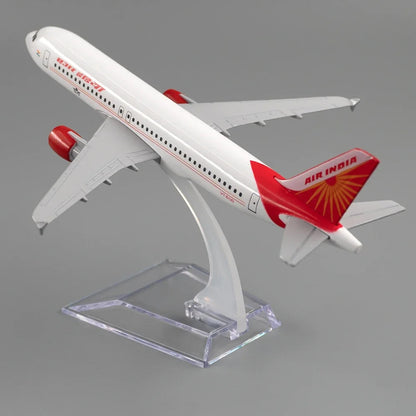 Air India A320 1:400 Scale Diecast Metal Model – 16cm Premium Collectible Airplane ✈️