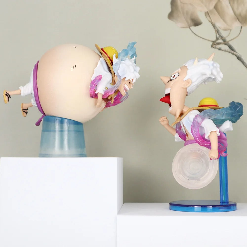 Monkey D. Luffy Gear 5 Action Figures Set (5 Pcs)