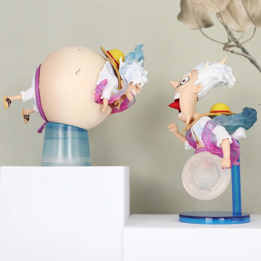 Monkey D. Luffy Gear 5 Action Figures Set (5 Pcs)