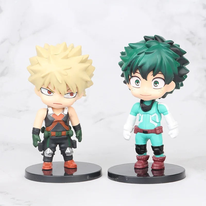 My Hero Academia Chibi Action Figure Set