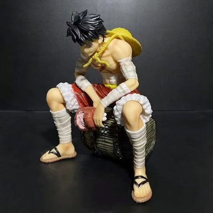 One Piece Monkey D.Luffy Action Figure | 19 Cm Double Head Anime Figure