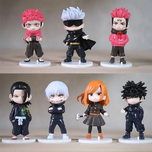 Jujutsu Kaisen Chibi Figure Set (7 Pcs)