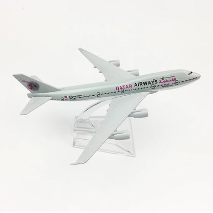 Qatar Airways A320 1:400 Scale Diecast Metal Model – 16cm Premium Collectible Airplane ✈️