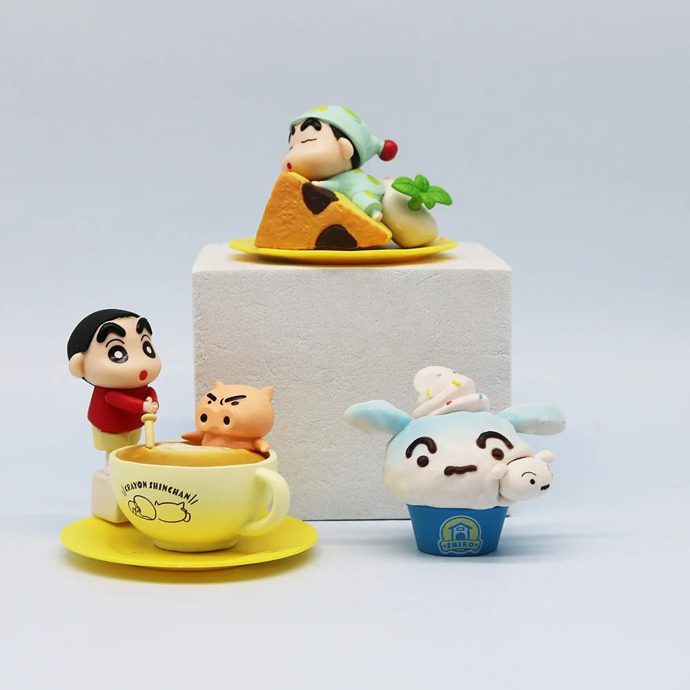 Crayon Shin-chan Sweet Treats Mini Figure Set