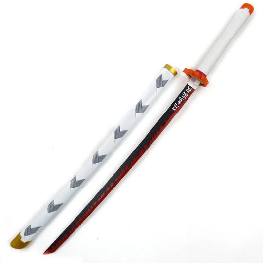 Rengoku Wooden Katana | 104 Cm Demon Slayer Sword