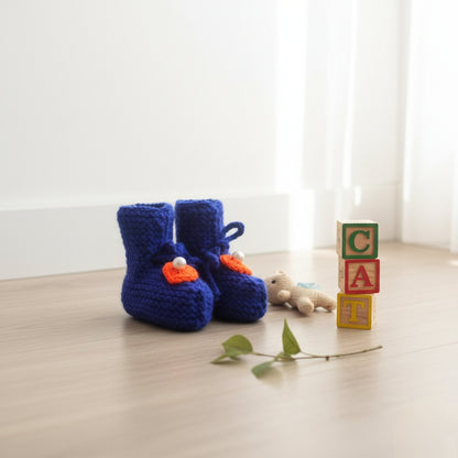Handmade Crochet Baby Booties