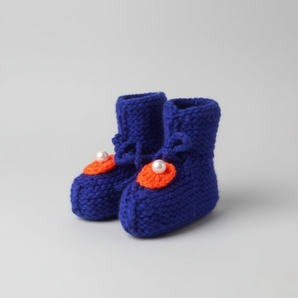Handmade Crochet Baby Booties