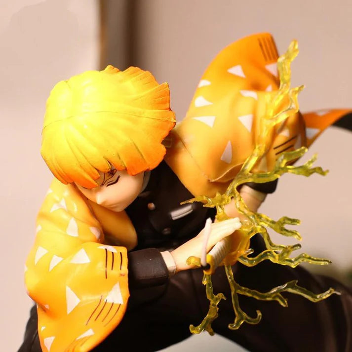 Zenitsu Agatsuma Action Figure – 15cm Anime Collectible | Demon Slayer