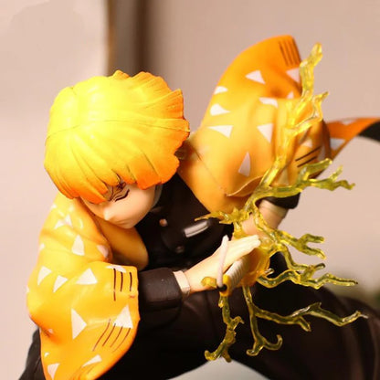 Zenitsu Agatsuma Action Figure – 15cm Anime Collectible | Demon Slayer